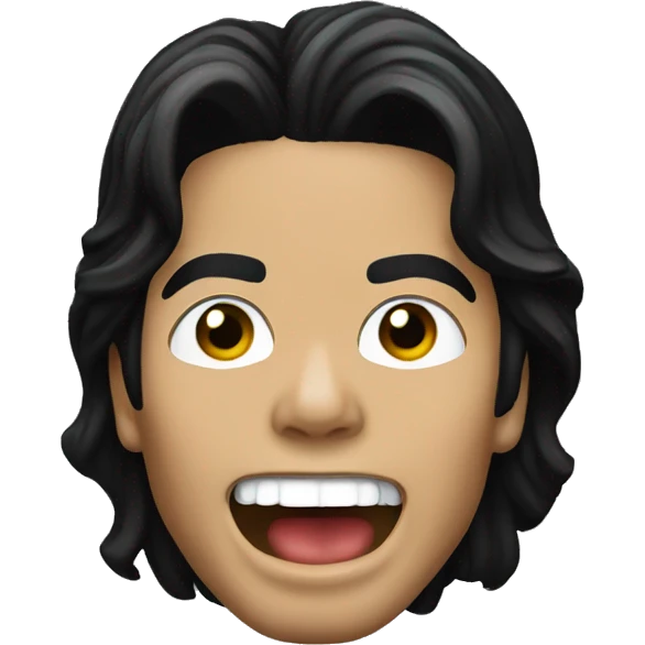 Michael Jackson singing emoji