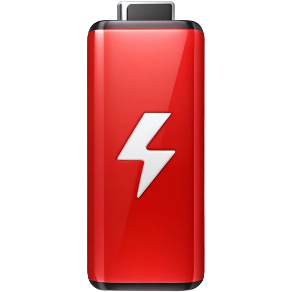 low battery icon apple emoji