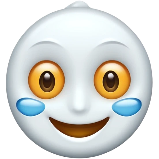 Un savon avec des gros yeux et un sourire emoji