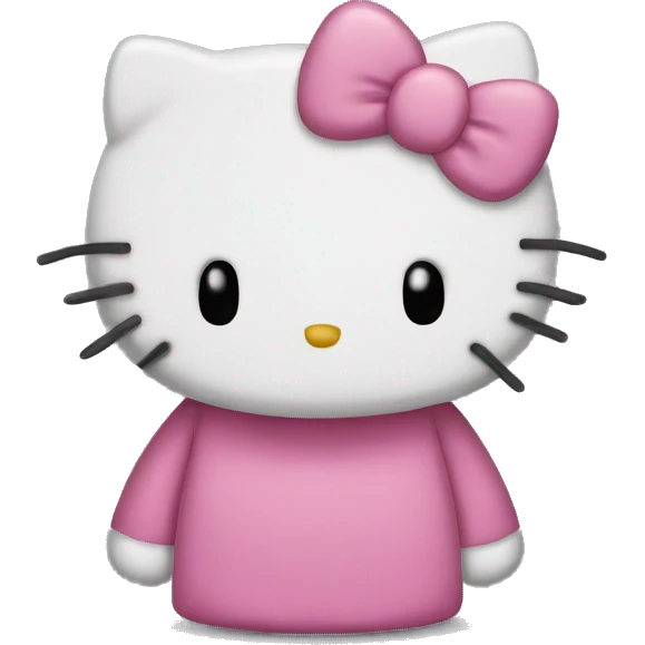 hello kitty sad emoji