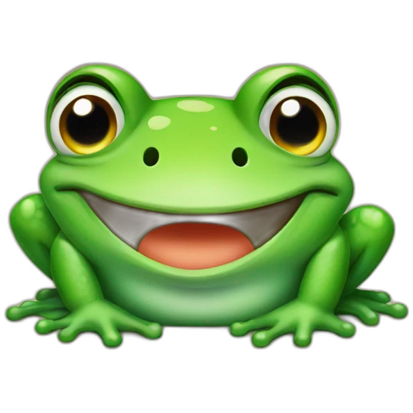 winking frog emoji
