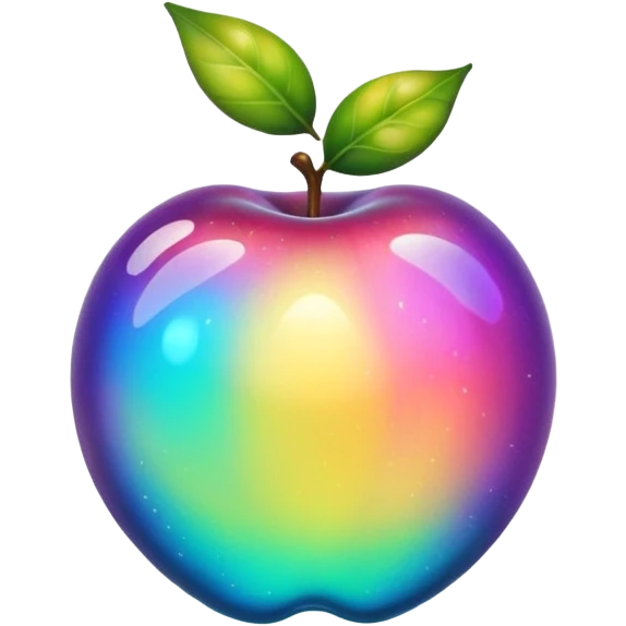 forgotten fruit, surreal, glowing emoji