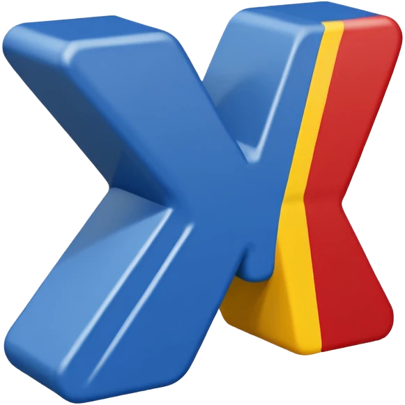 "ATX" Block letters painted the colors of the stemmas state flag emoji