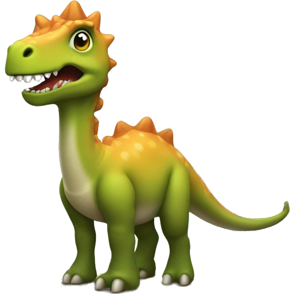 Un dinosaure sur une licorne  emoji