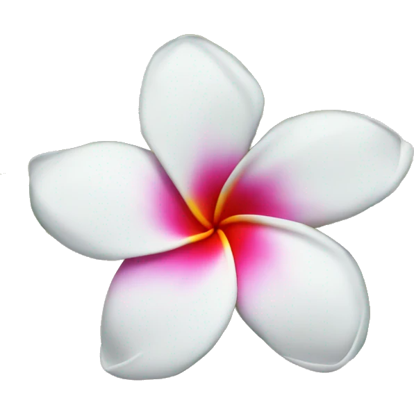 Plumeria  emoji