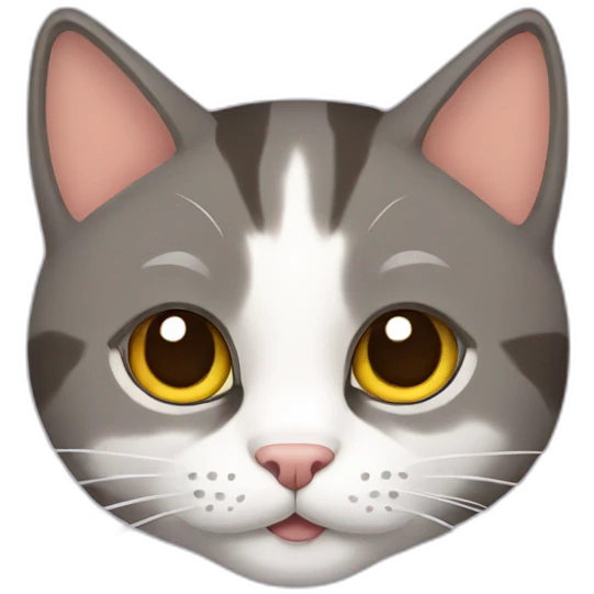 cat laying down emoji