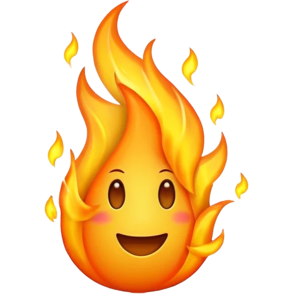 Mailti flame emoji  emoji