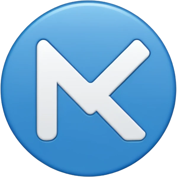 A check mark in a completely blue circle  emoji