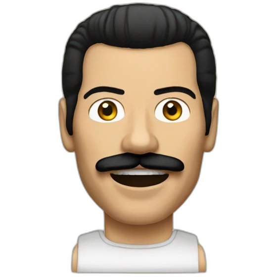 Freddie mercury emoji