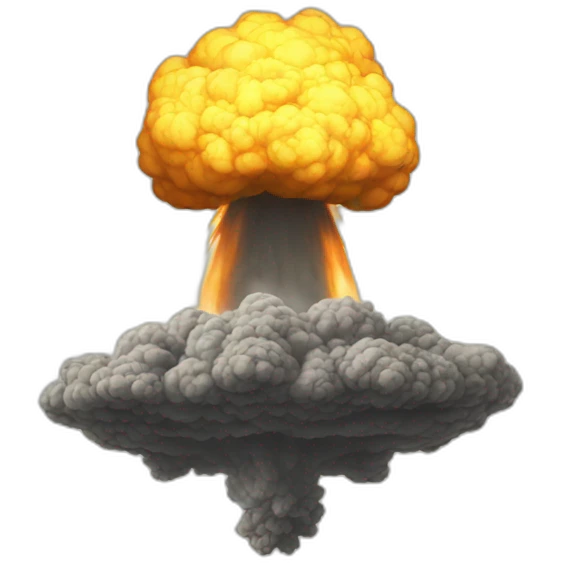 Nuclear blast emoji