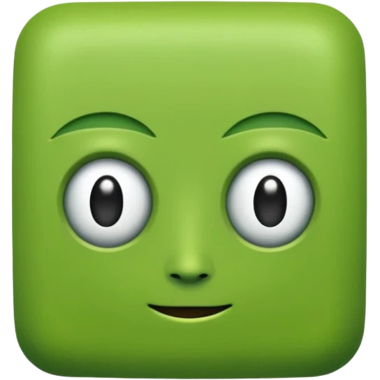 haceme un sprunki con cuerpo cuadrado  fino emoji