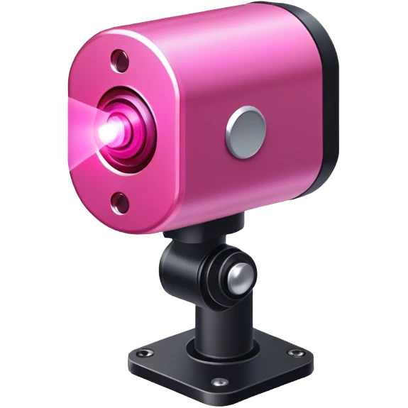 pink Laser sensor emoji