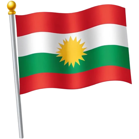 Kurdistanflagg emoji