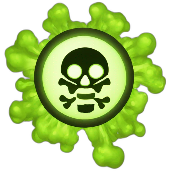 radioactive emoji