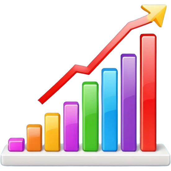 financial statistics emoji