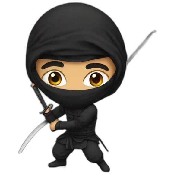 Palestinian ninja emoji