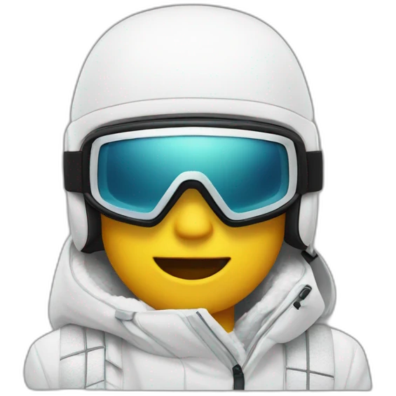 snow boarders emoji