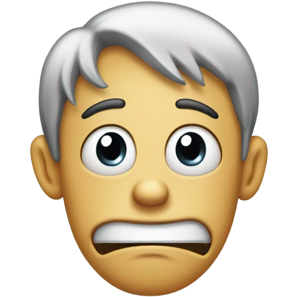 Funny face crying  emoji