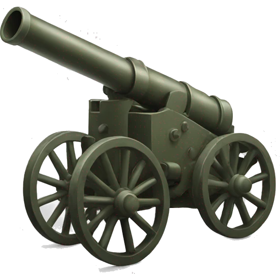 Artillery emoji