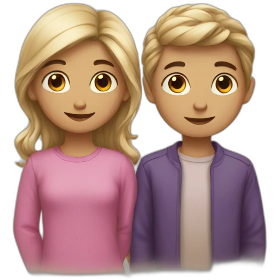balence between siblings emoji
