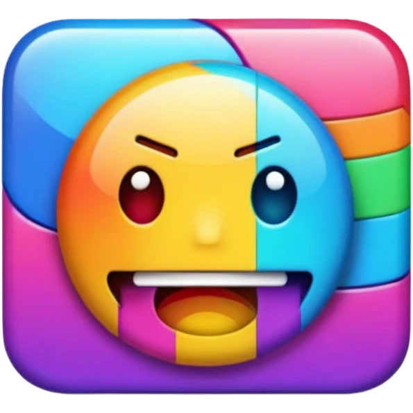 Corrupted video emoji