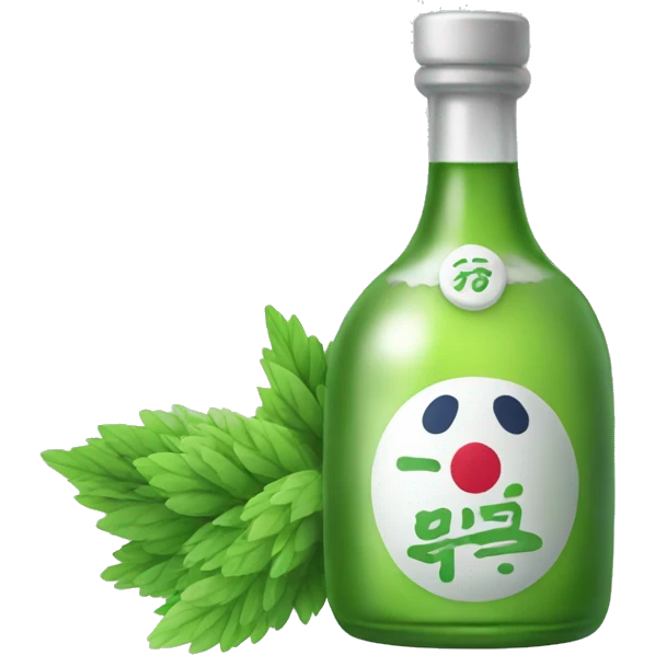 korean soju emoji