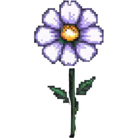 a beautiful flower emoji