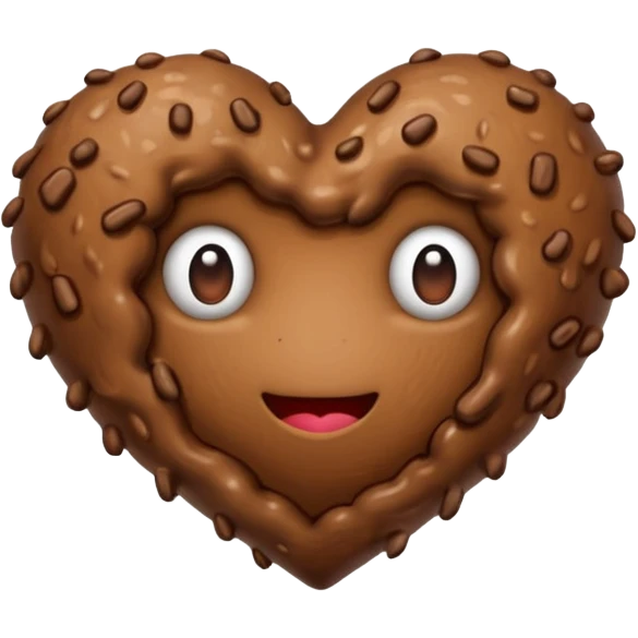 Caca noeux coeur emoji