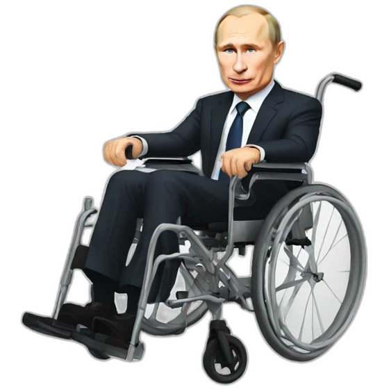 Putin wheelchair emoji