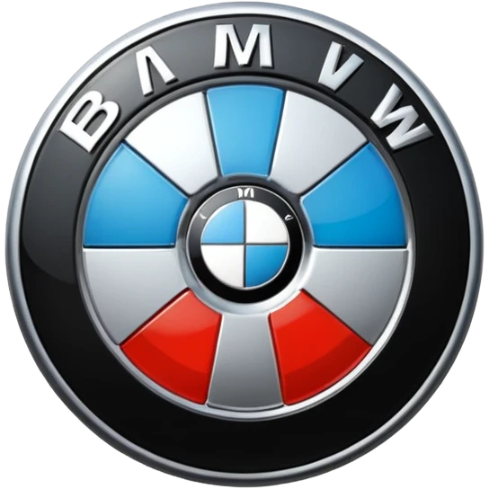 BMW logo whatsapp sticker emoji