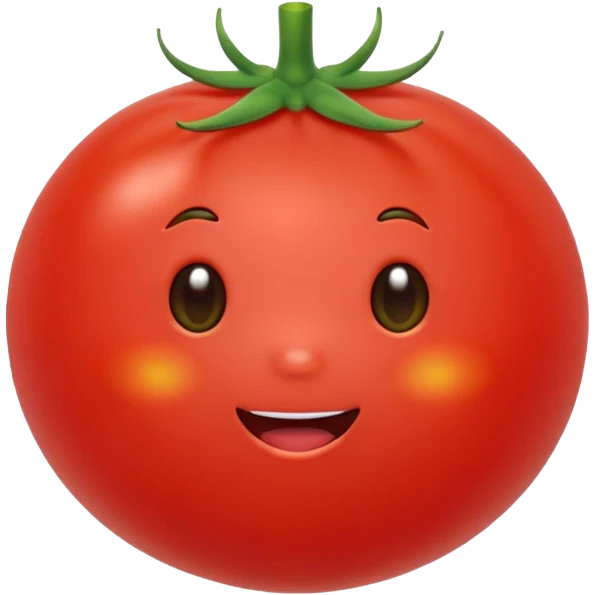 kawaii tomato emoji