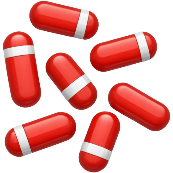 red medicines emoji