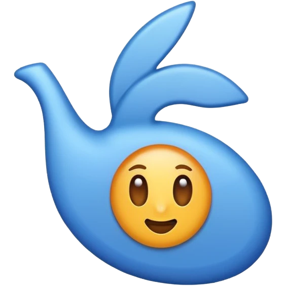 Create a verify tick Blue colour emoji