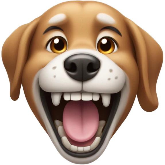 smile dog emoji