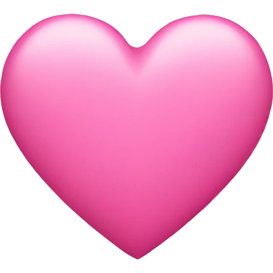 Pink heart emoji