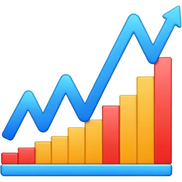 emoji grafico exponencial emoji