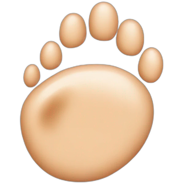 Foot emoji
