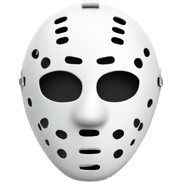 Hockey mask emoji
