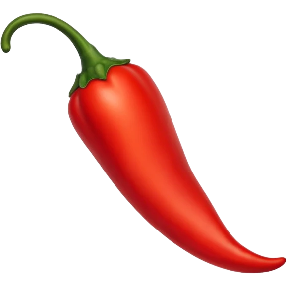 red hot pepper emoji
