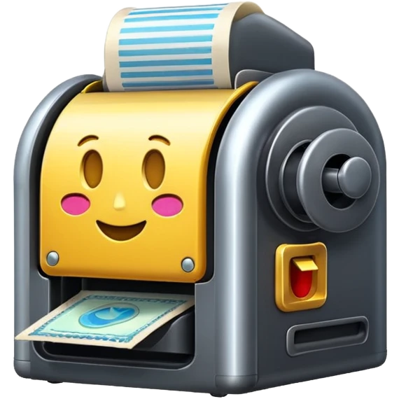 stamp machine emoji emoji