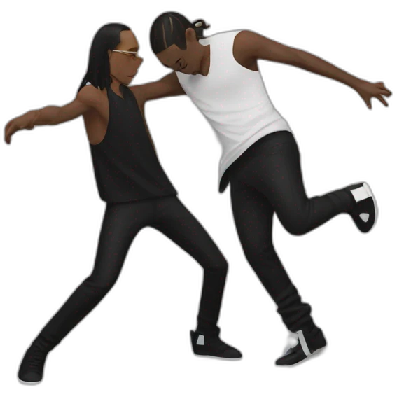 Rick owens dancing with luis flores emoji