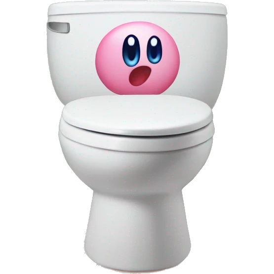 Kirby SKIBIDI toilet emoji