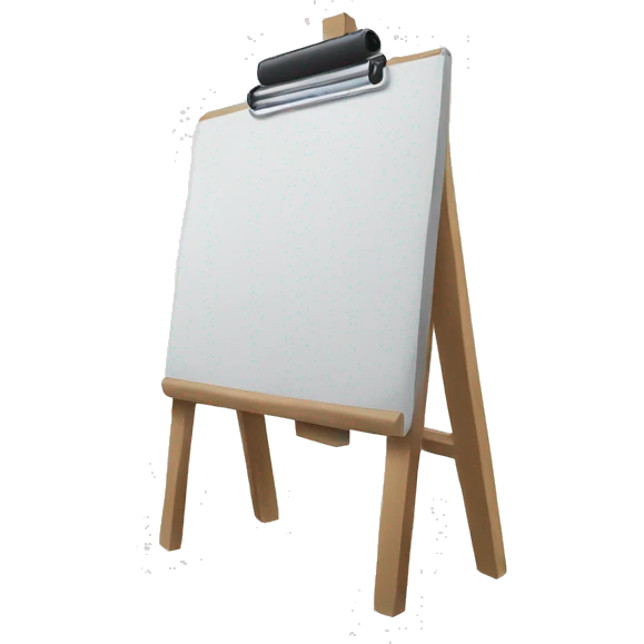 whiteboard emoji