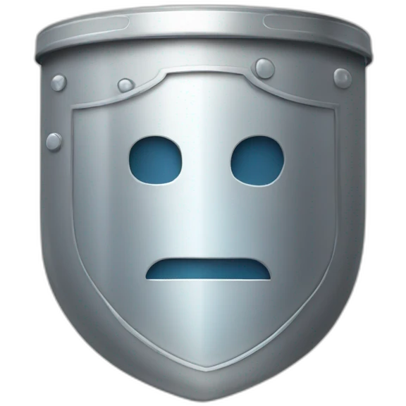 can you make me chemistry logotype with shield emoji