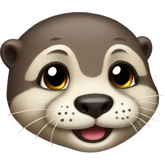 sarcastic otter emoji