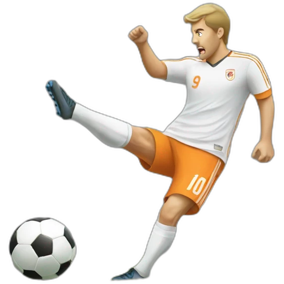 penalty kick emoji