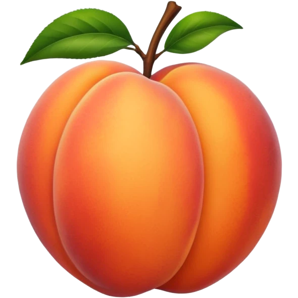 Peach booty emoji