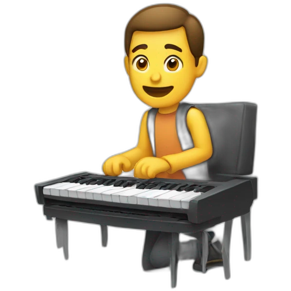 Man breaking keyboard emoji