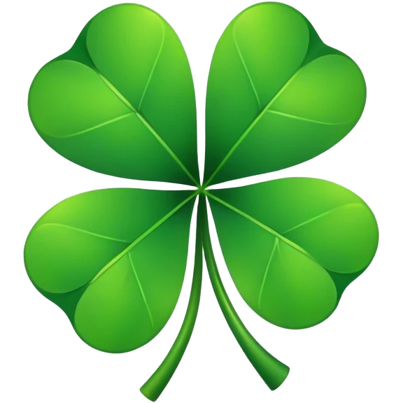 🍀😍 emoji