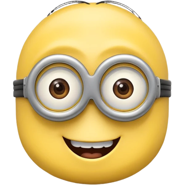 happy minion face emoji